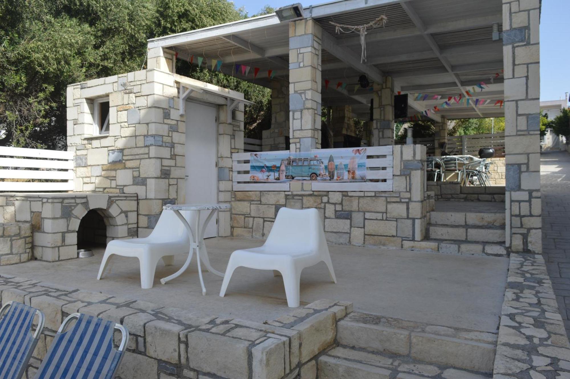 Aquarock Villa With Private Pool Prassas Екстер'єр фото