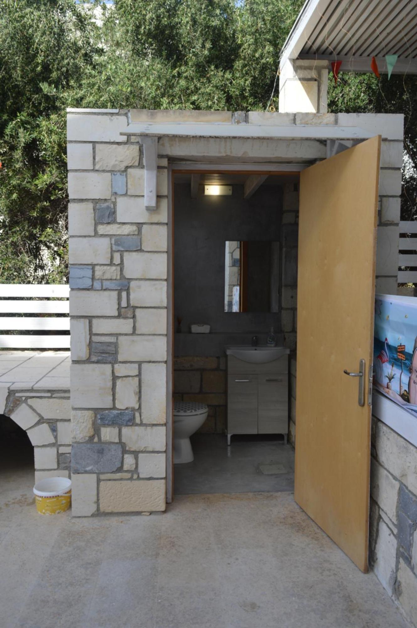 Aquarock Villa With Private Pool Prassas Екстер'єр фото